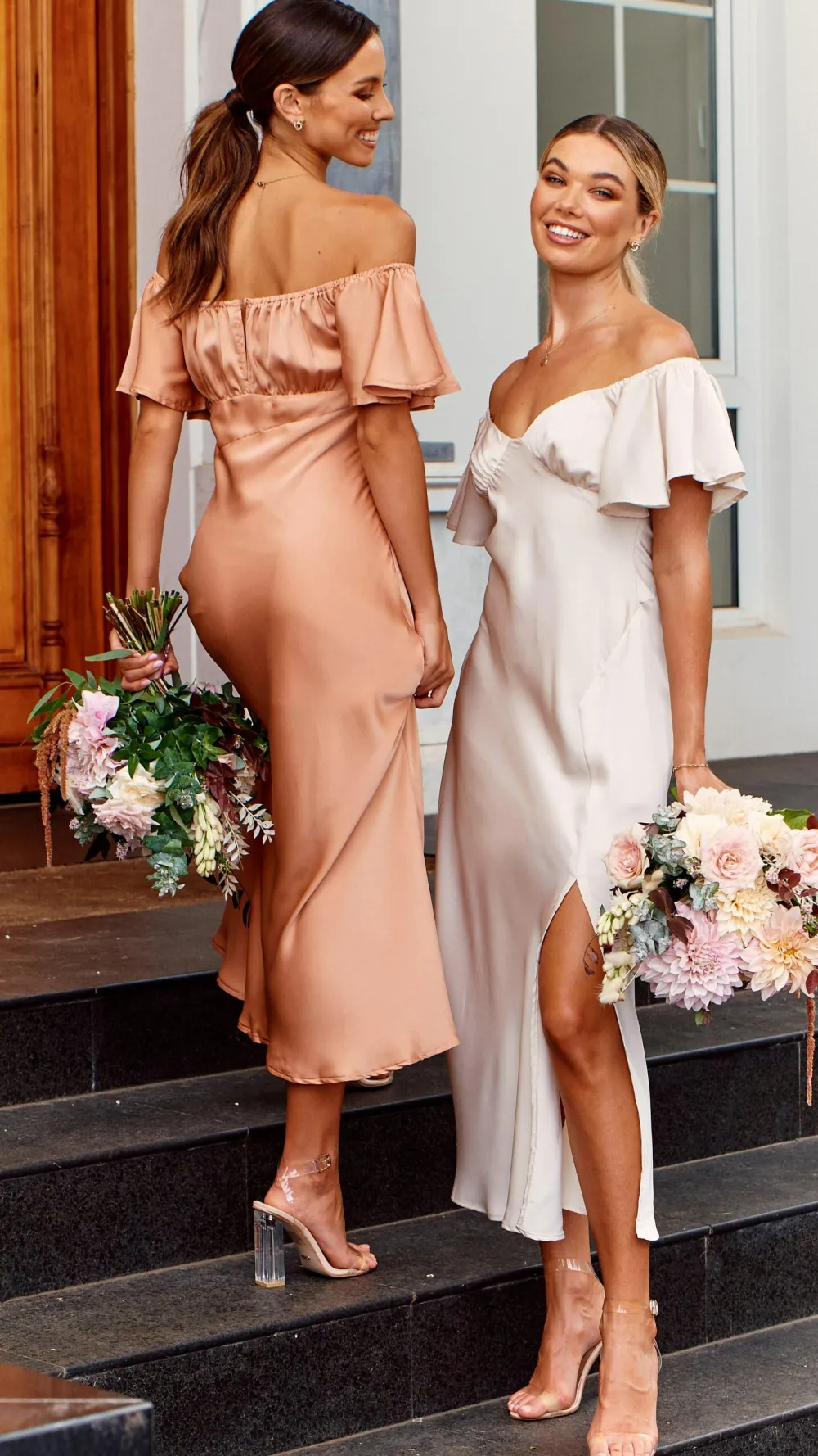 LILYWHYT Hen'S Collection|Dresses^Louisa Midi Dress - Ivory