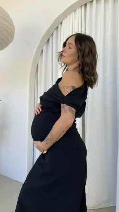 By Frankie Dresses|Maxi^Luci Maxi Dress - Black