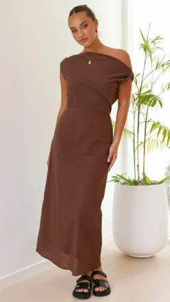 By Frankie Sale Dresses^Luci Maxi Dress - Brown