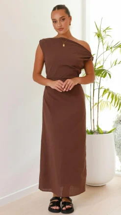 By Frankie Sale Dresses^Luci Maxi Dress - Brown