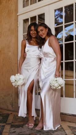 LILYWHYT Sale Evening|Sale Dresses^Lucia Maxi Dress - Champagne
