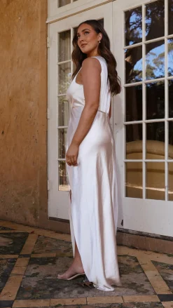 LILYWHYT Sale Evening|Sale Dresses^Lucia Maxi Dress - Champagne