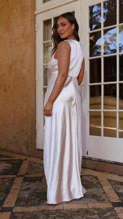 LILYWHYT Sale Evening|Sale Dresses^Lucia Maxi Dress - Champagne
