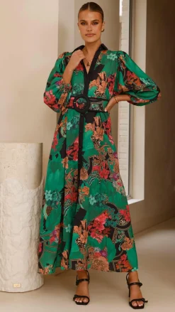 Bubblegum Dresses|Maxi^Lucinda Maxi Dress - Green
