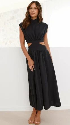 Love Lily the Label Dresses|Midi^Maddison Midi Dress - Black