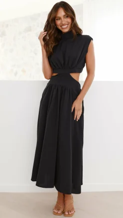 Love Lily the Label Dresses|Midi^Maddison Midi Dress - Black