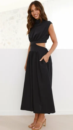 Love Lily the Label Dresses|Midi^Maddison Midi Dress - Black