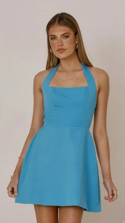 SASHA (BNE) Dresses|Mini^Madelyn Mini Dress - Blue