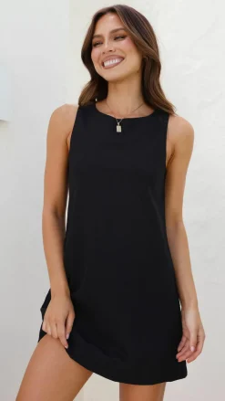 Luvalot Dresses|Mini^Madison Mini Dress - Black