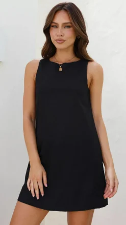Luvalot Dresses|Mini^Madison Mini Dress - Black