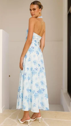SASHA (BNE) Dresses|Maxi^Mady Maxi Dress - Blue Floral