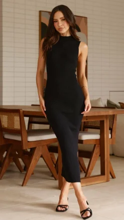 My Girl Sale Dresses^Mae Knit Dress - Black