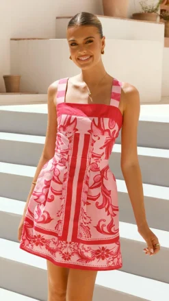 Mia Milani Dresses|Mini^Maegan Mini Dress - Pink