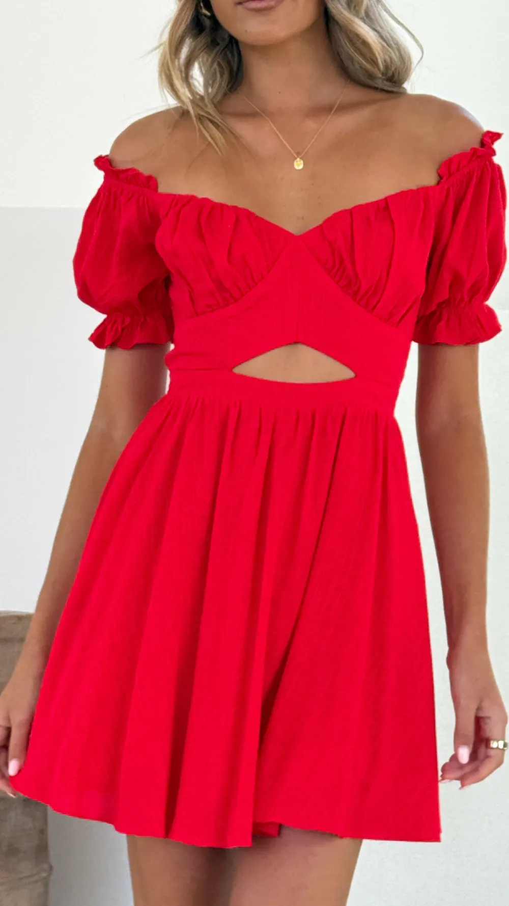 Pink Diamond Sale Dresses^Magnolia Mini Dress - Red