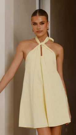 LILYWHYT Dresses|Mini^Maja Mini Dress - Yellow