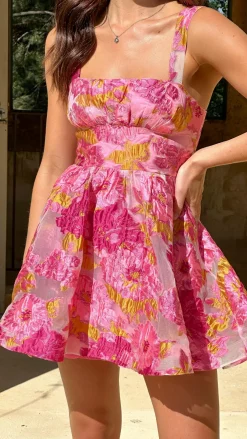 SASHA (BNE) Dresses|Mini^Malika Mini Dress - Pink