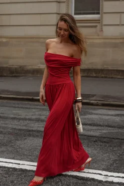 Prem Group Dresses|Maxi^Manalla Maxi Dress - Cherry