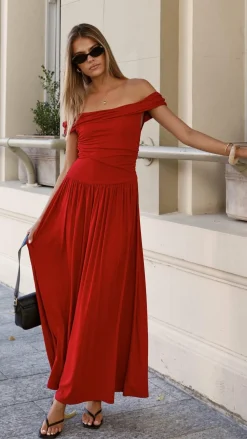 Prem Group Dresses|Maxi^Manalla Maxi Dress - Cherry