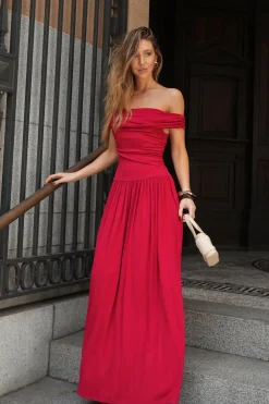 Prem Group Dresses|Maxi^Manalla Maxi Dress - Cherry