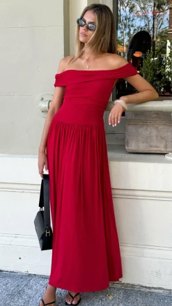 Prem Group Dresses|Maxi^Manalla Maxi Dress - Cherry