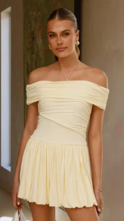 Prem Group Dresses|Mini^Manalla Mini Dress - Lemon