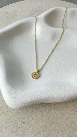 Angel Whisper Necklaces|Bump Friendly^March Birthstone Necklace - Aquamarine