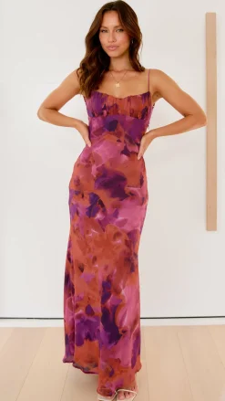 SASHA (BNE) Dresses|Midi^Margie Midi Dress - Dark Rose