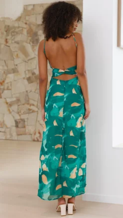 SASHA (BNE) Dresses|Midi^Margie Midi Dress - Green Print
