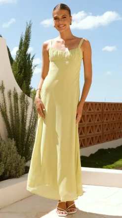 SASHA (BNE) Dresses|Midi^Margo Midi Dress - Lime
