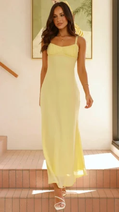 SASHA (BNE) Dresses|Midi^Margo Midi Dress - Yellow