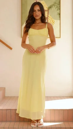 SASHA (BNE) Dresses|Midi^Margo Midi Dress - Yellow