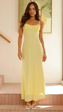 SASHA (BNE) Dresses|Midi^Margo Midi Dress - Yellow