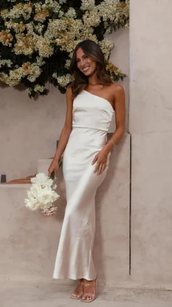 Alive Girl Sale Evening^Margot Maxi Dress - Champagne
