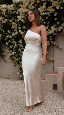 Alive Girl Sale Evening^Margot Maxi Dress - Champagne
