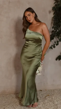 Alive Girl Sale Evening|Sale Dresses^Margot Maxi Dress - Olive