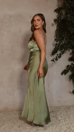 Alive Girl Sale Evening|Sale Dresses^Margot Maxi Dress - Olive