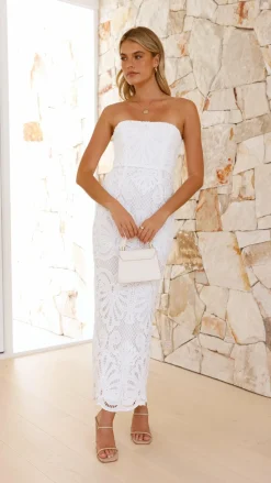 SASHA (BNE) Hen'S Collection|Dresses^Marina Midi Dress - White