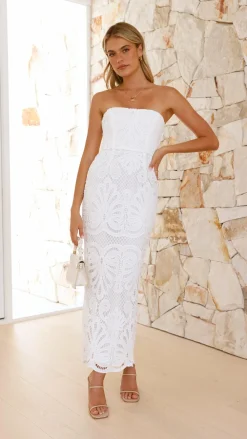 SASHA (BNE) Hen'S Collection|Dresses^Marina Midi Dress - White