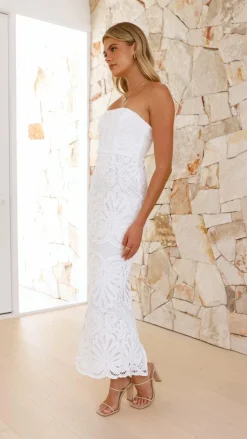 SASHA (BNE) Hen'S Collection|Dresses^Marina Midi Dress - White