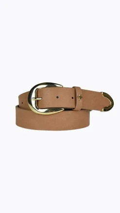 Peta and Jain Belts^Marissa Belt - Tan PU