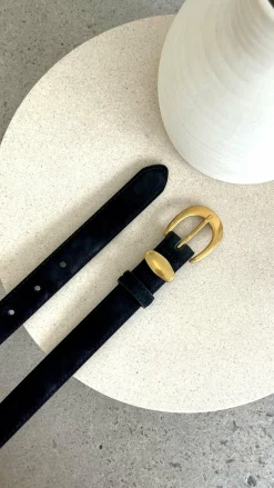 Your Accessory Shop Belts^Maya Leather Belt - Black