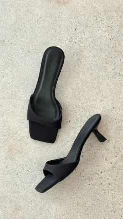 Billini Heels|Shoes^Meadow Heel - Black Grosgrain