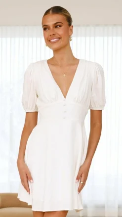 Sweet Acacia Sale Dresses^Melea Mini Dress - White