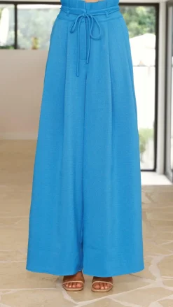 Main St Sets|Bottoms^Melinda High Waist Pants - Blue