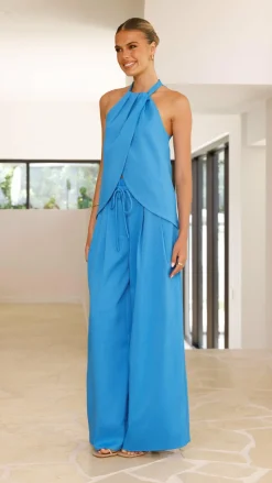 Main St Sets|Bottoms^Melinda High Waist Pants - Blue
