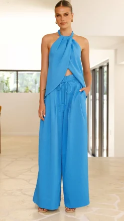 Main St Sets|Bottoms^Melinda High Waist Pants - Blue