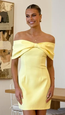 SASHA (BNE) Dresses|Mini^Mia Mini Dress - Yellow