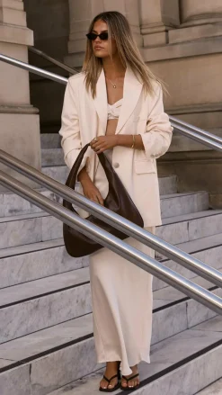 SASHA (BNE) Sets^Mila Maxi Skirt - Ivory