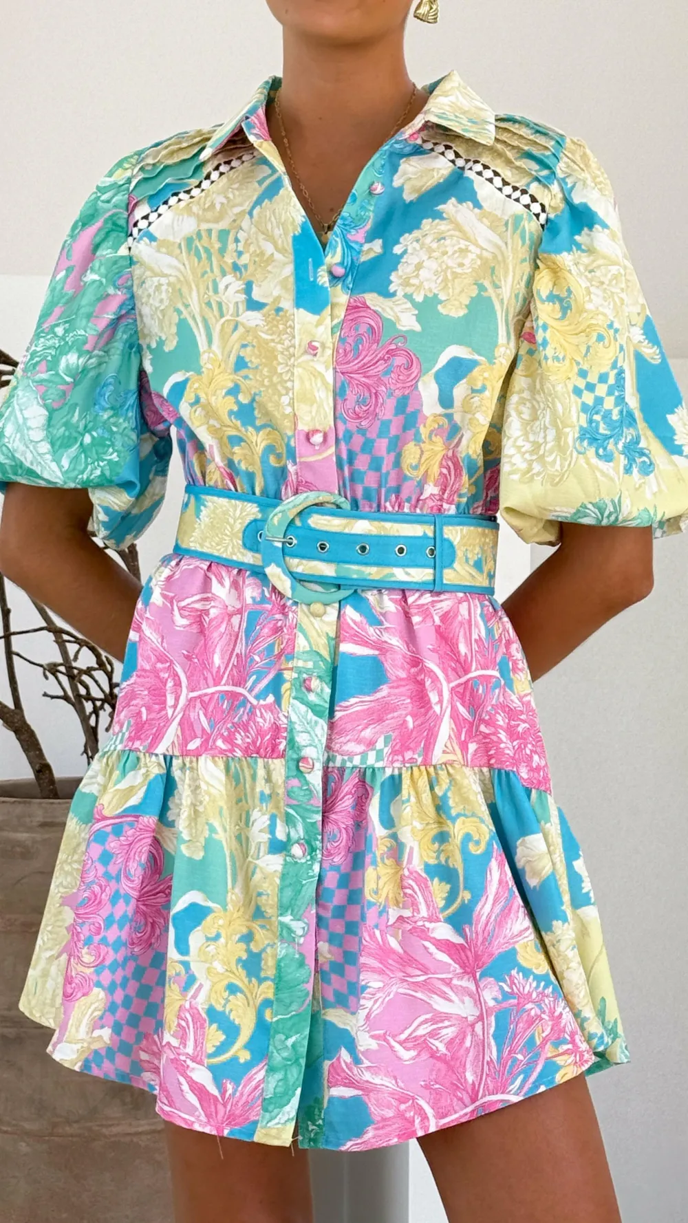 Bubblegum Dresses|Mini^Milan Mini Dress - Sun Kissed Summer
