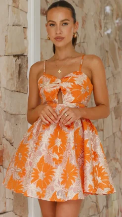 SASHA (BNE) Sale Dresses^Mimi Mini Dress - Orange